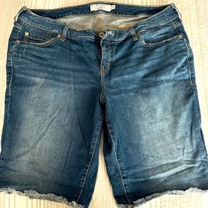 Torrid vintage stretch Bermuda shorts